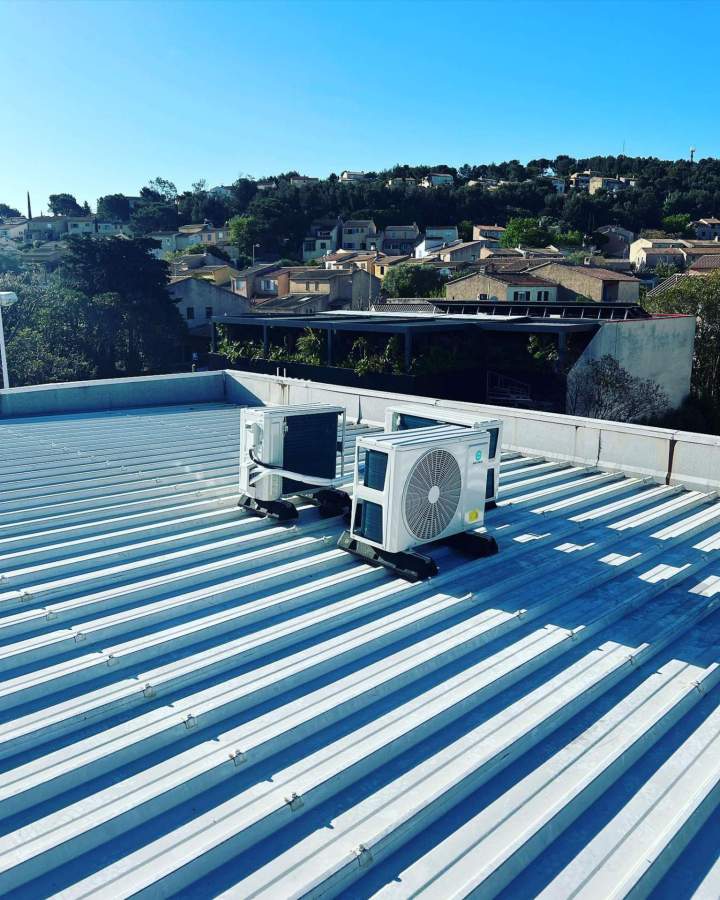 Mise en place de pompe à chaleur Vitrolles